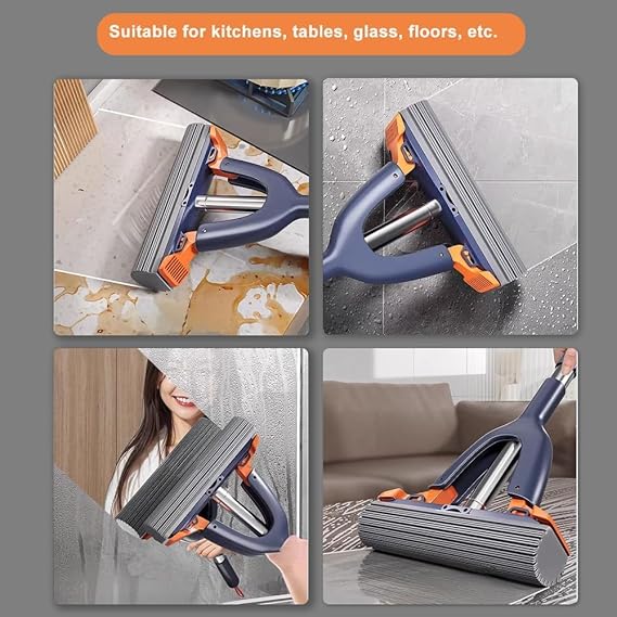 Portable self squeeze mini mop